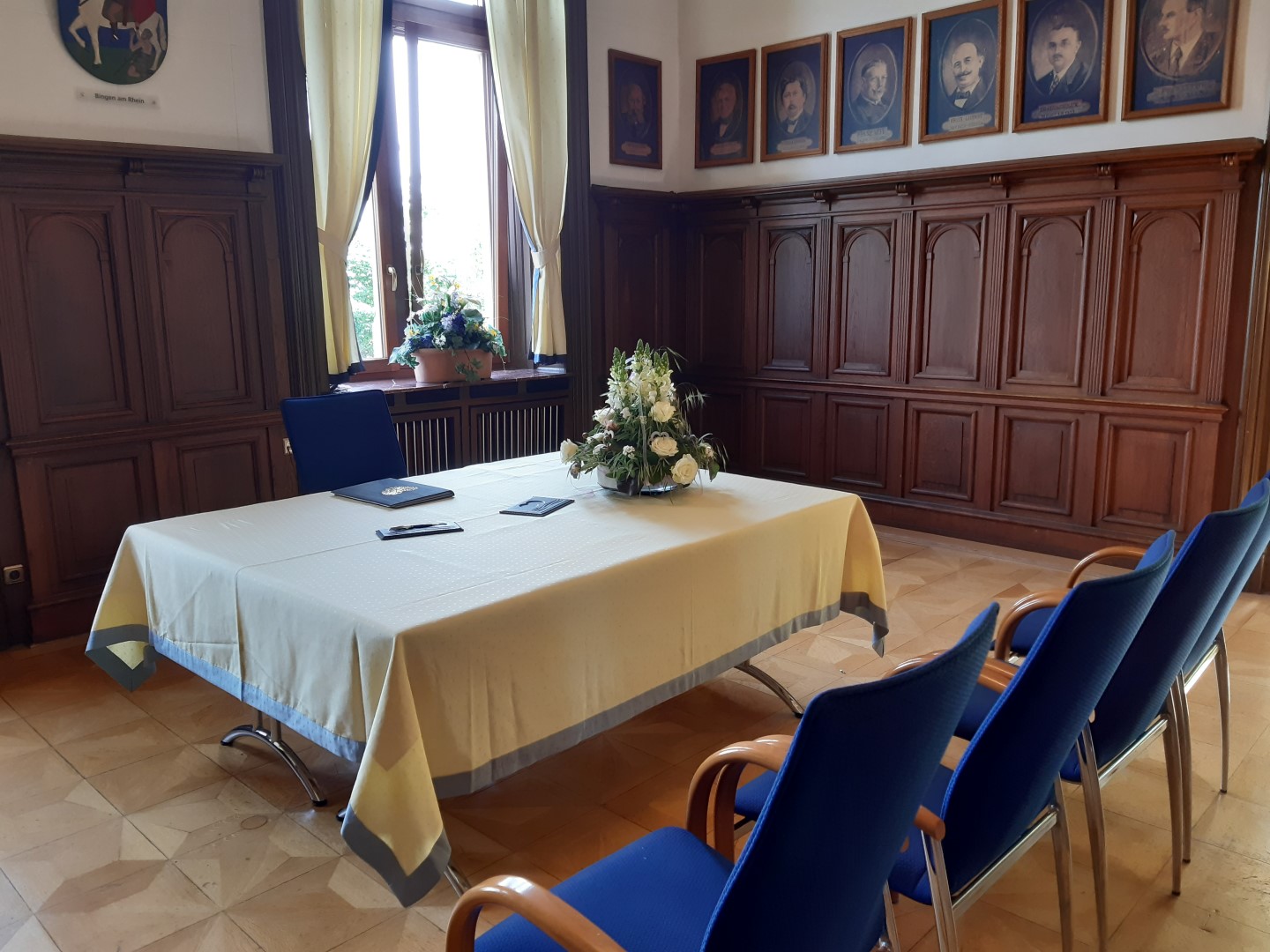 Der Trausaal auf Burg Klopp-2.  |  Quelle: Stadt Bingen