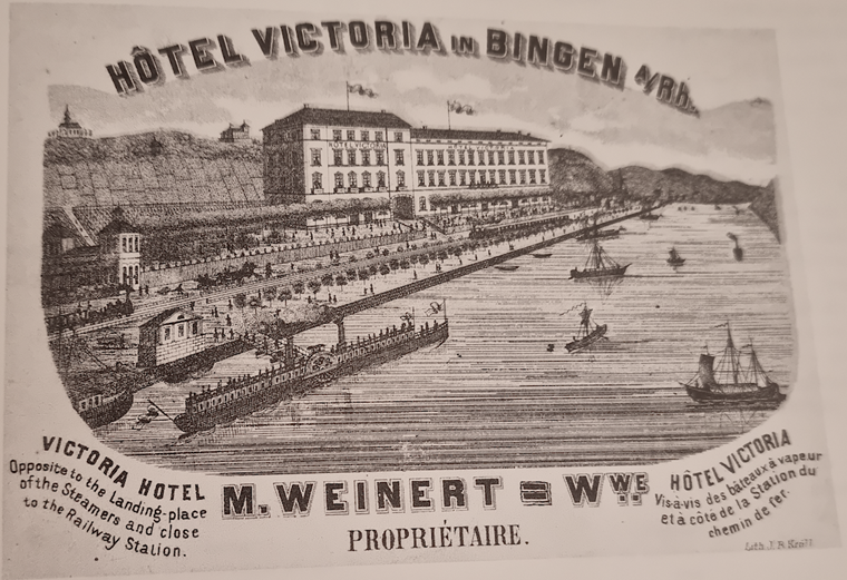 Hotel „Victoria“, Vorstadt 74-76, 1865