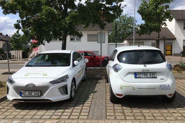 Elektro-Carsharing am Campus der TH Bingen in Büdesheim