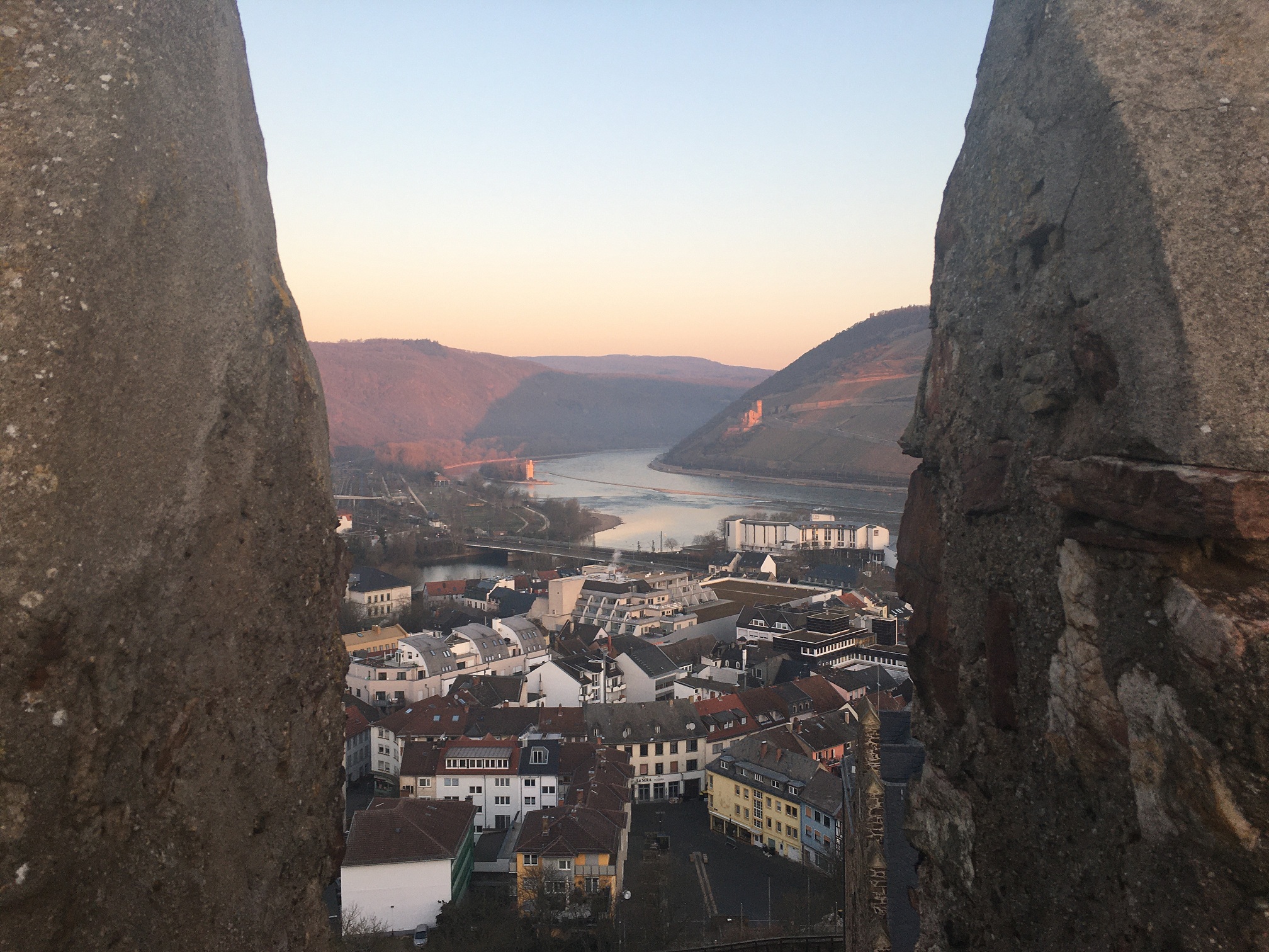 Blick vom Burgturm.