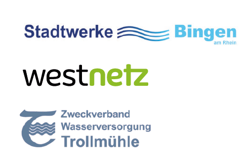 Logos der Versorger.