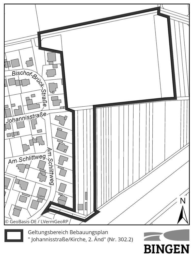 Geltungsbereich Bebauungsplan
