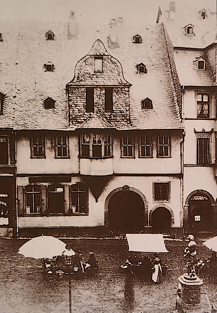 Café Soherr, um 1890