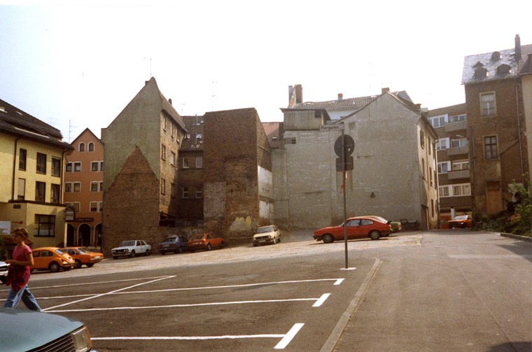 Der Carl-Puricelli-Platz 1989.