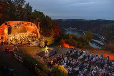 Konzert des BUGA-Orchesters „Bella Maria Ruh – Dolce Vita am Rhein“.