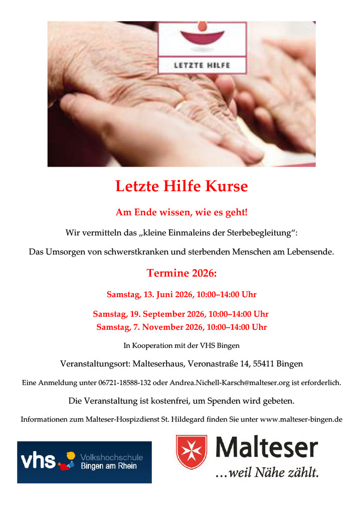 Veranstaltungsplakat