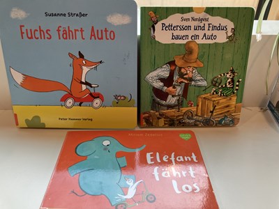 Leseförderaktion Flohzirkus in der Bücherei³