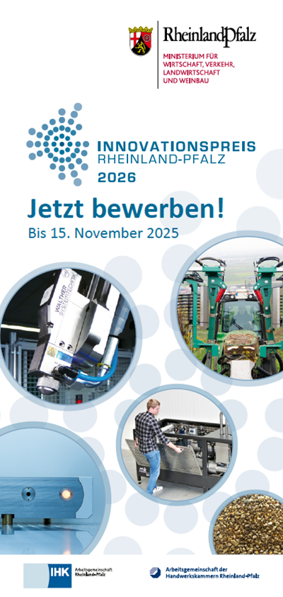 Bewerbungsflyer.