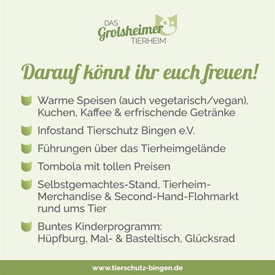 Tag der offenen Tür Grolsheimer Tierheim