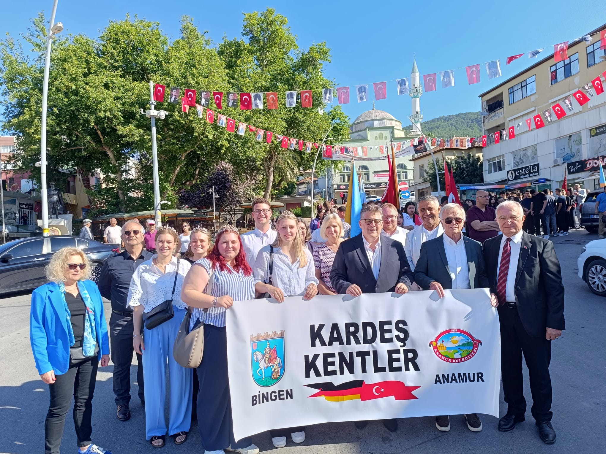 Teilnahme Umzug am Tag der Jugend und des Sports