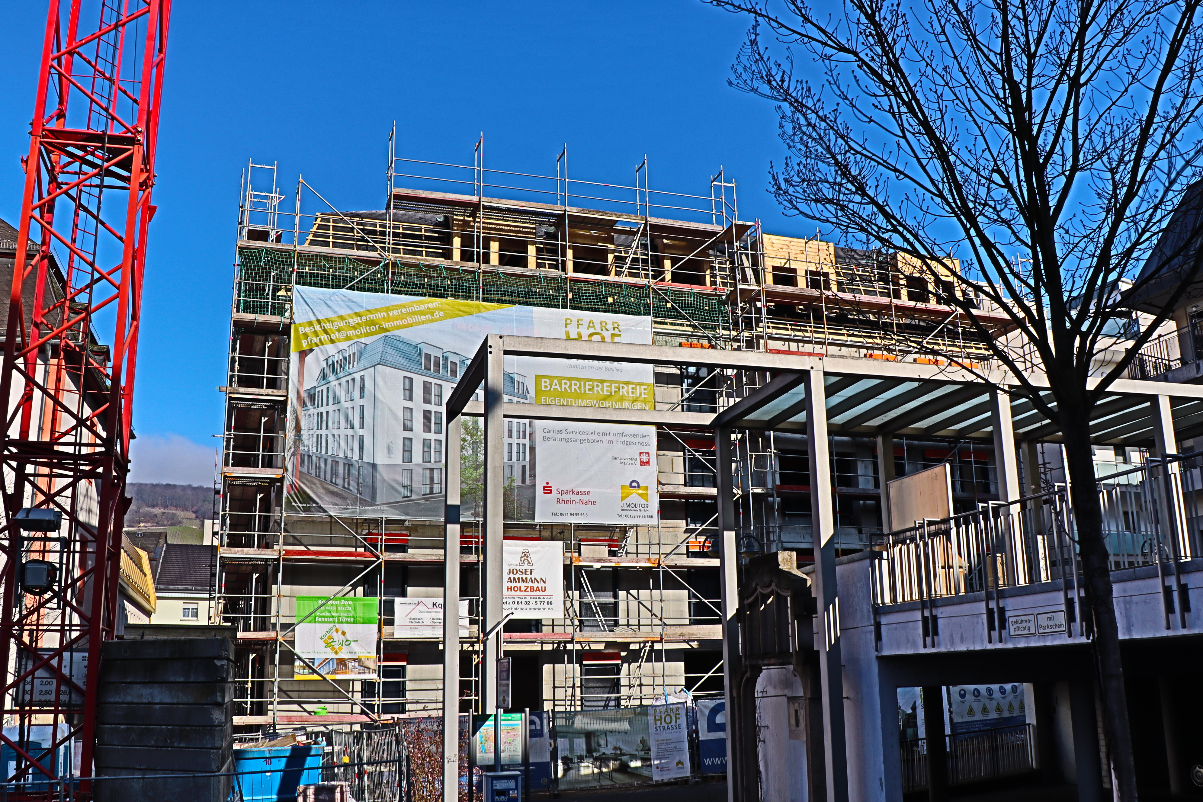 Neubau Puricelliplatz/Pfarrhofstraße 3.  