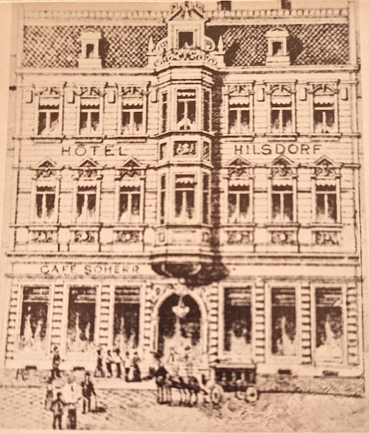 Hotel Hilsdorf, 1911