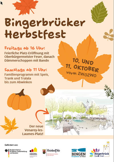 An zweiten Oktober-Wochenende wird in Bingerbrück gefeiert!