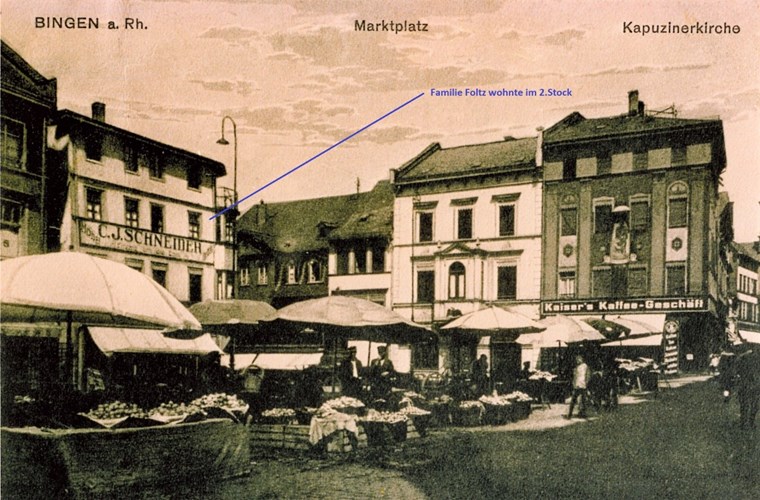 Der Speisemarkt Ende 19.Jh.