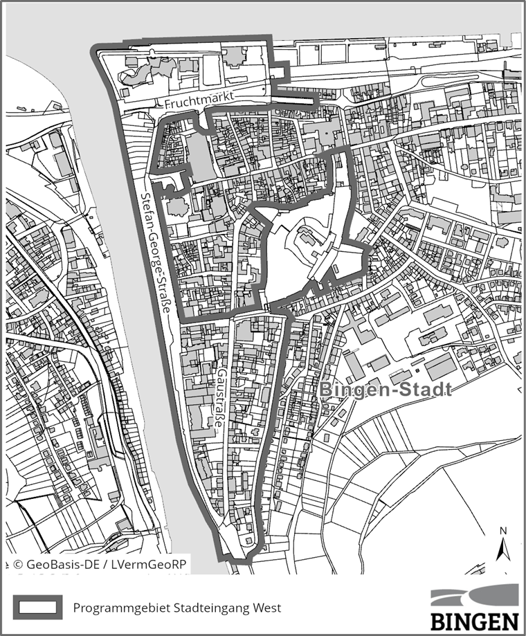 Programmgebiet Stadteingang West