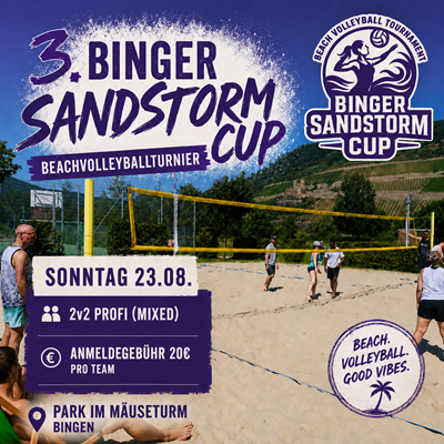 Veranstaltungsplakat 23. August
