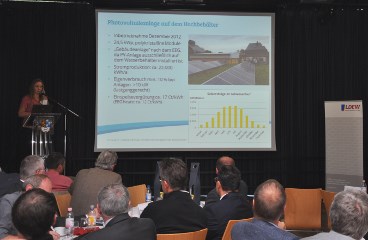 Vortrag zu Eigenstromproduktion im Wasserwerk