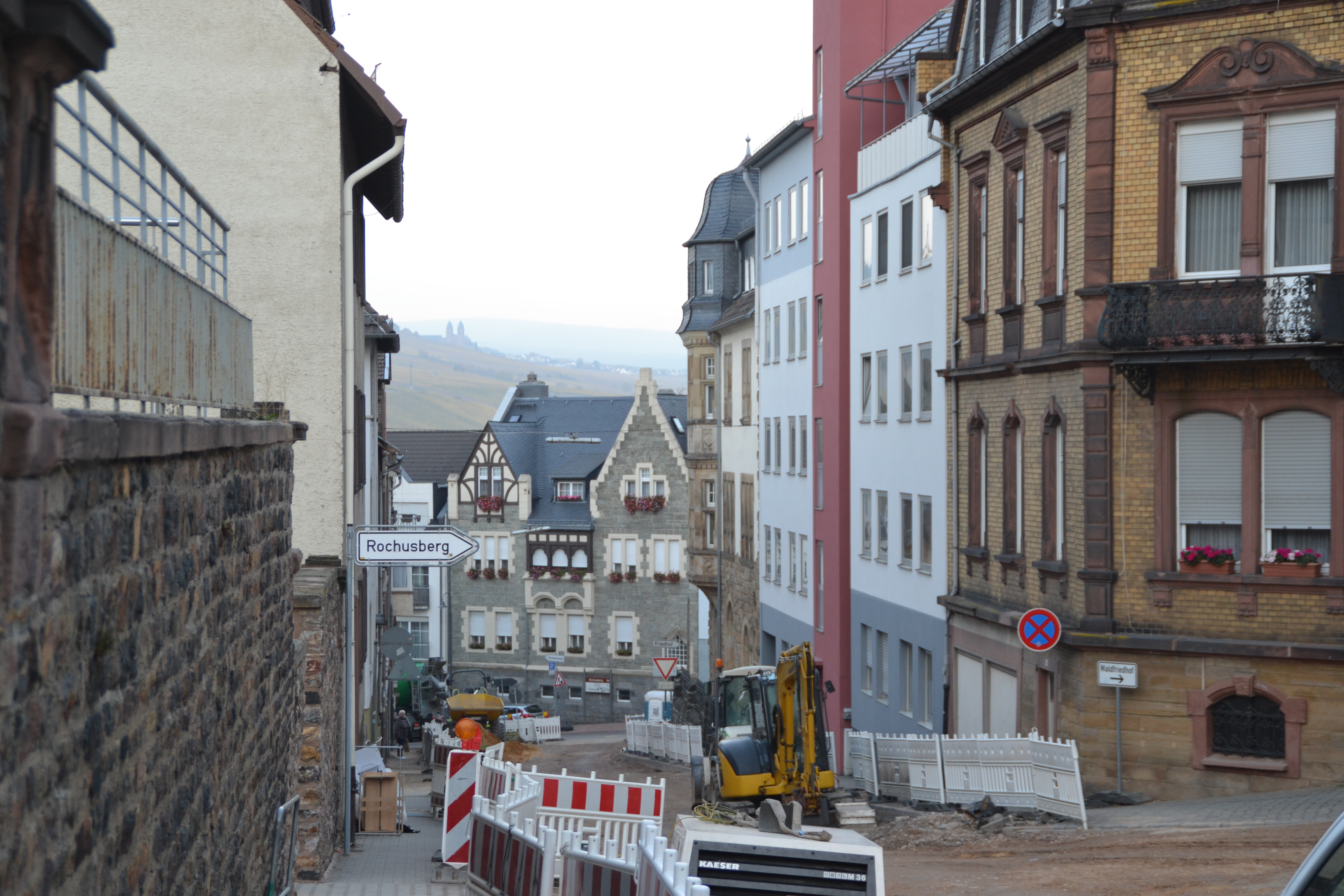Baumaßnahme Mariahilfstraße (2018).  