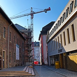 Umbau "Schwarzes Haus" und Bücherei³.  