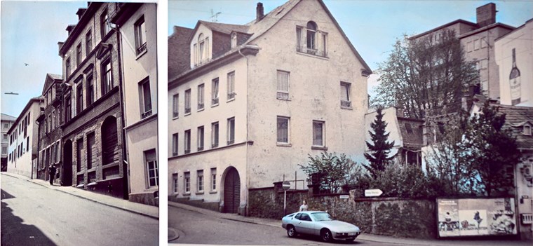 Die Grabenstraße (Hospitalstraße) ca. 1975.
