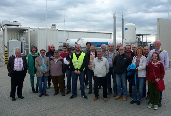 Exkursion zum Energiepark Mainz mit Führung in der Power-to-Gas Anlage