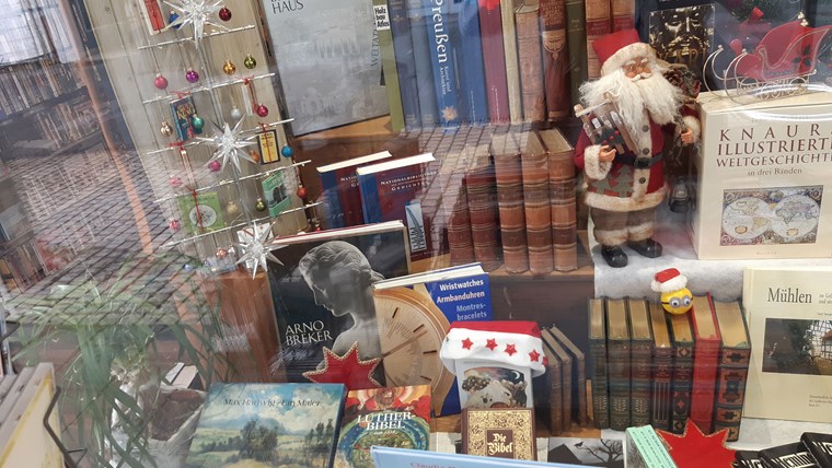 Blick ins Schaufenster