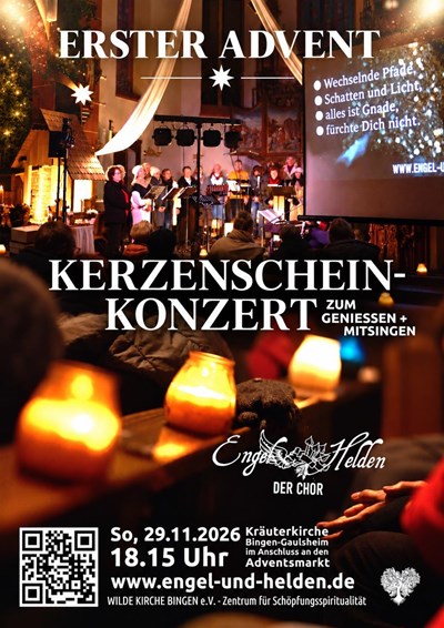 Kerzenscheinkonzert zum Genießen und Mitsingen