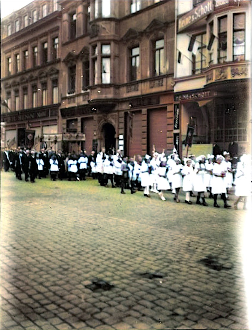 Der Speisemarkt vor 100 Jahren