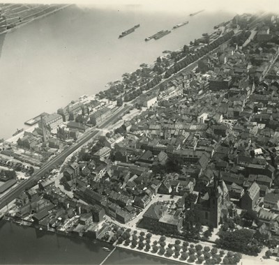 Die Innenstadt im Jahre 1928