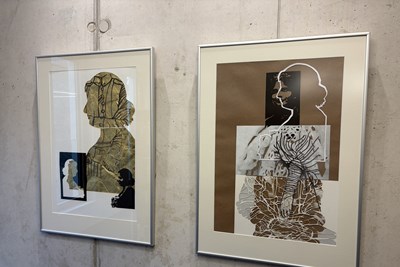 Einblicke in die Ausstellung. Einblicke in die Ausstellung.