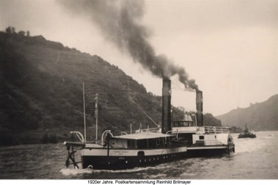 Gegen den Strom. Vom Mensch zur Maschine - wie die Schiffe auf dem Rhein zu Berg fahren lernten