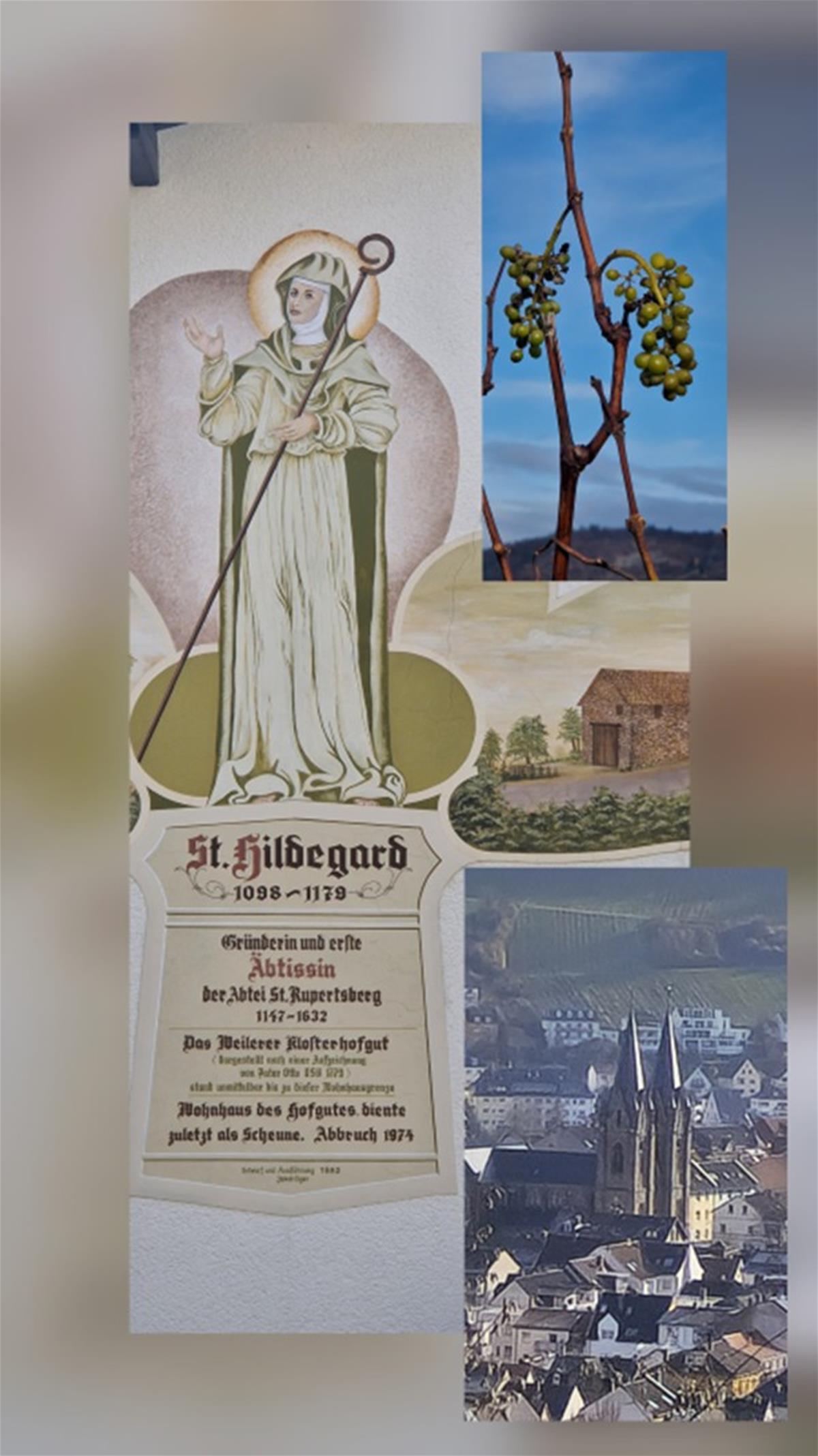 Weinwanderung auf den Spuren des Klosters Rupertsberg