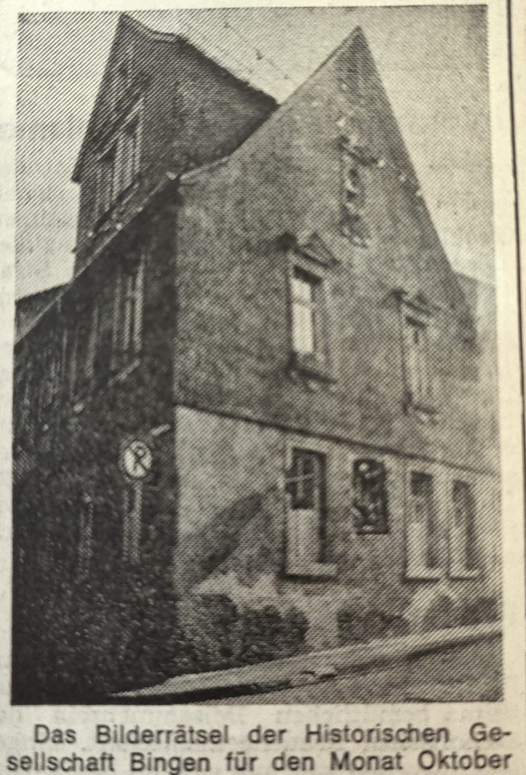 Haus Amtsstraße 1, vermutlich frühes 20. Jahrhundert.