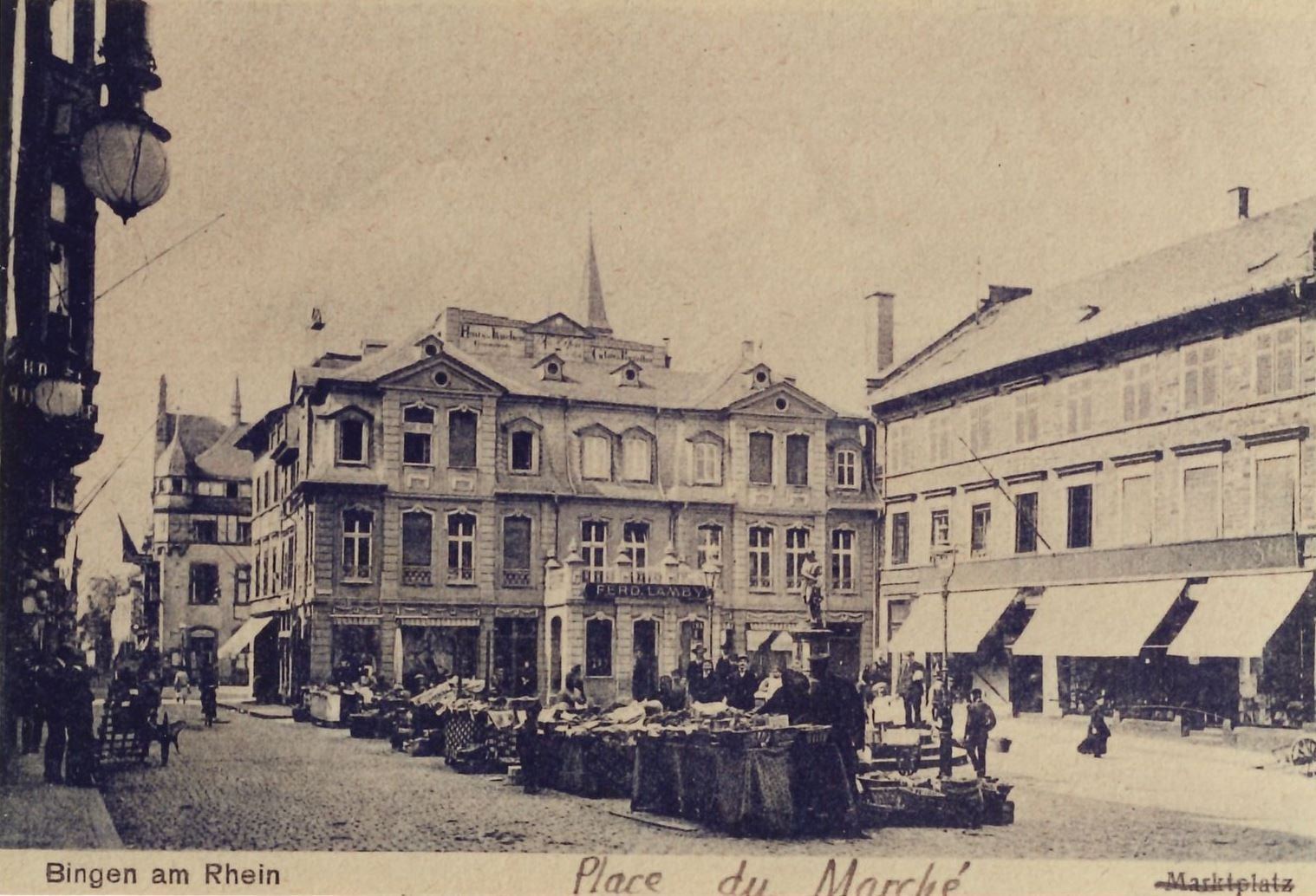 Der Speisemarkt in Bingen
