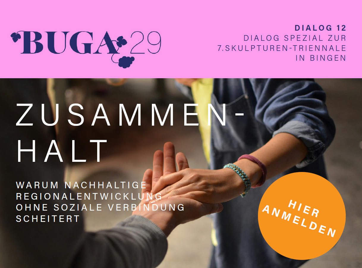 Am 30. September 2026 findet der zwölfte BUGA-Dialog statt.
