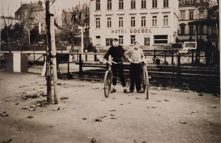 Das Hotel Goebel um 1950