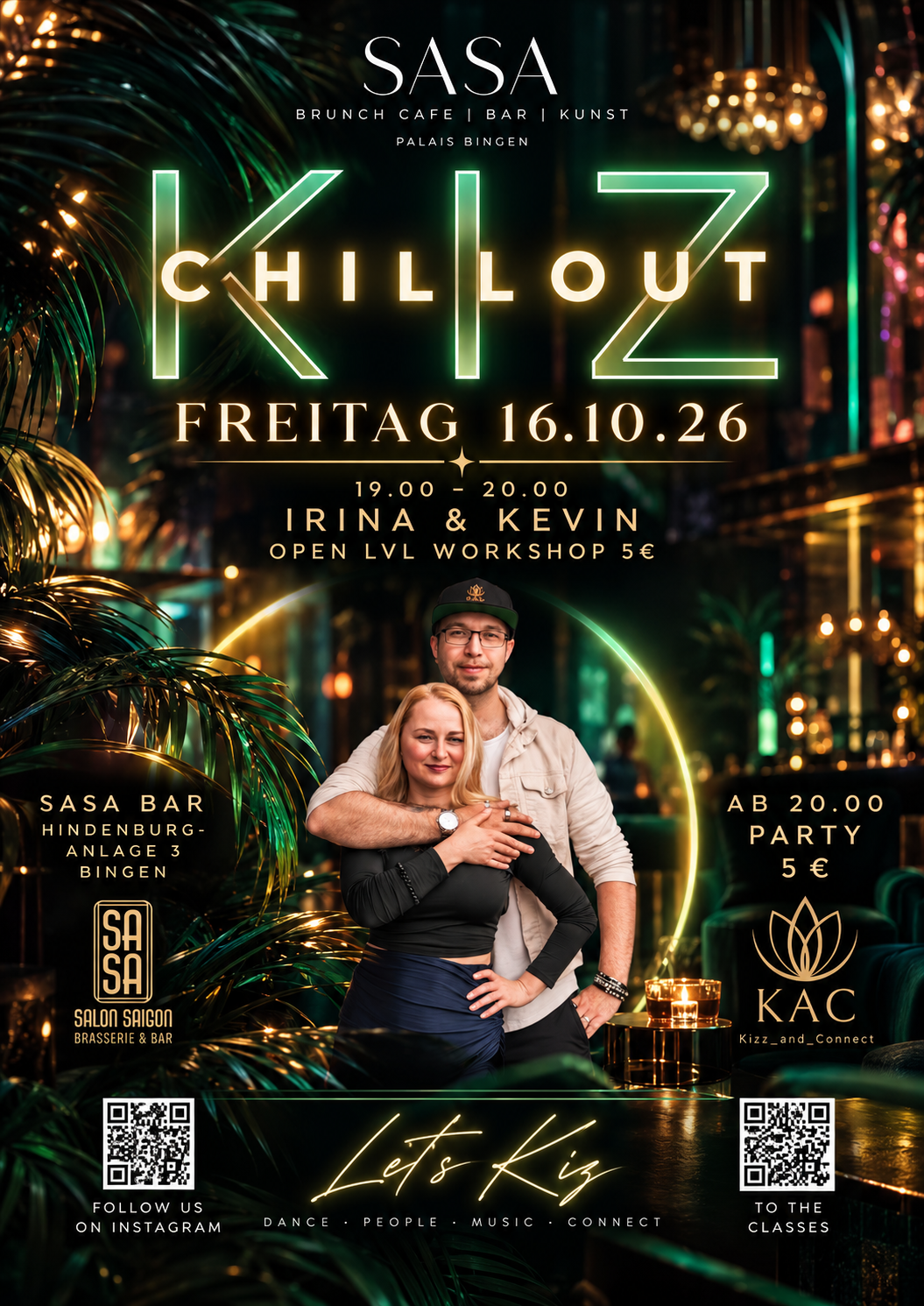 KIZOMBA WORKSHOP & PARTY @ SASA