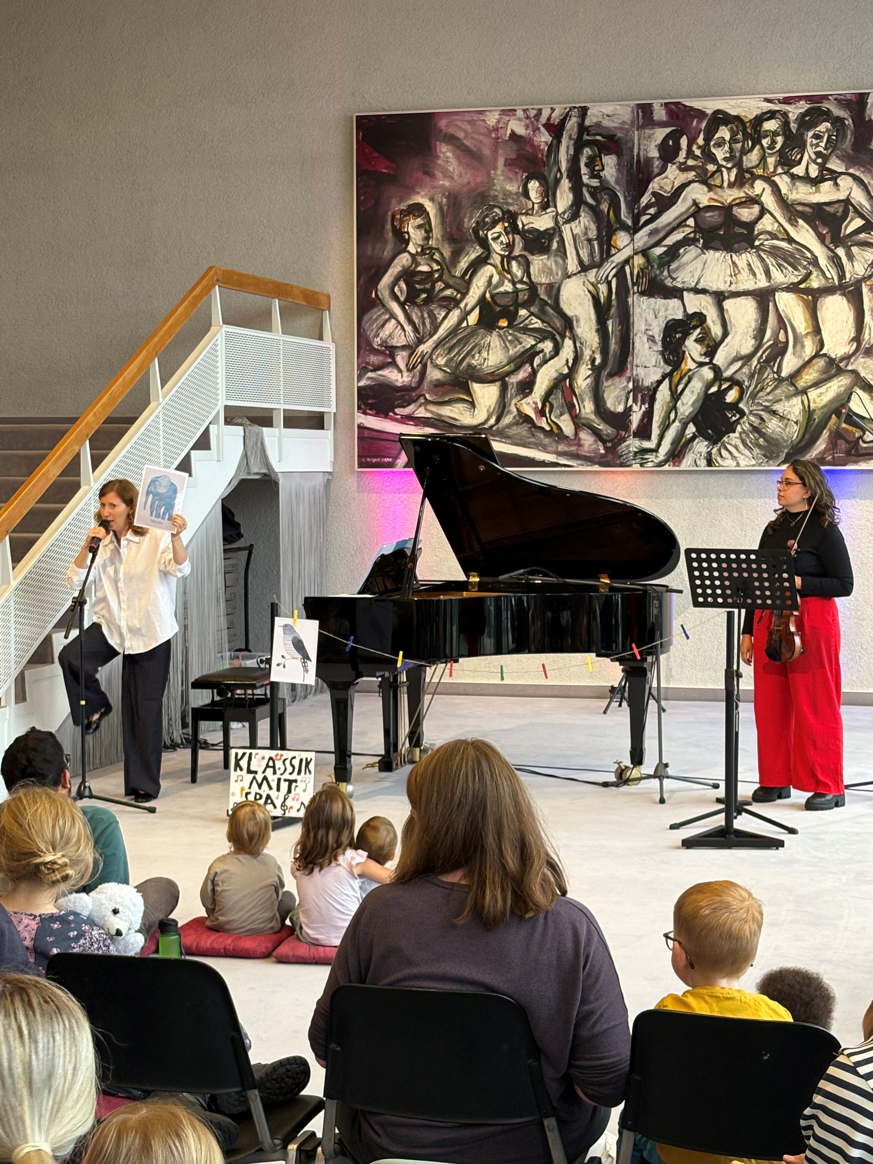 Klassische Musik für Kinder aufbereitet.