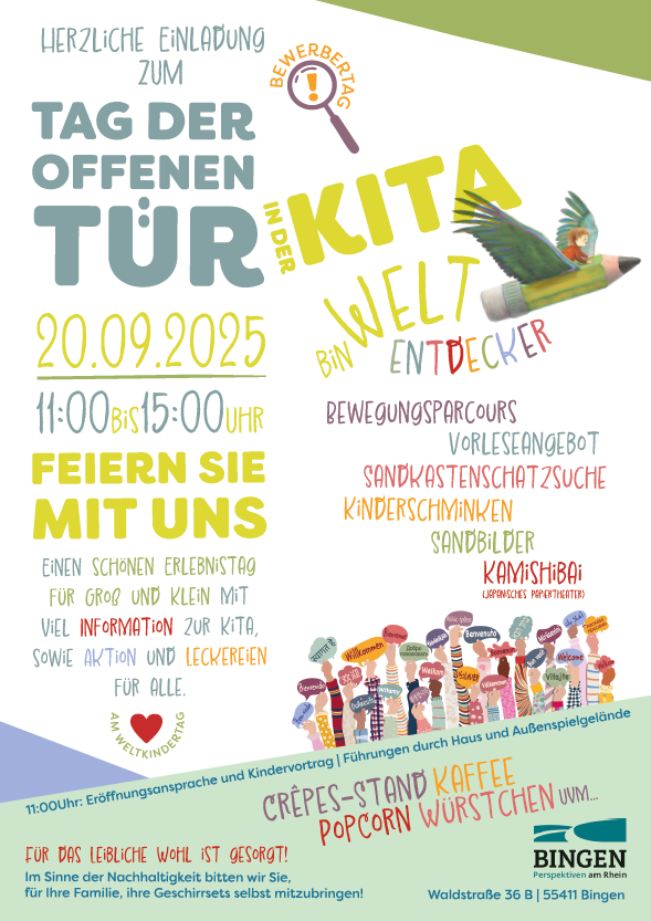 Am Weltkindertag laden „die Weltentdecker“ zum Tag der offenen Tür ein.