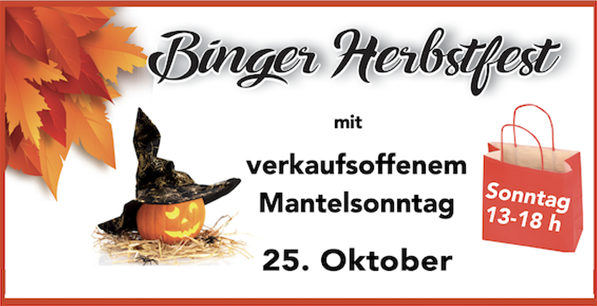 Herbstfest mit verkaufsoffenem Mantelsonntag