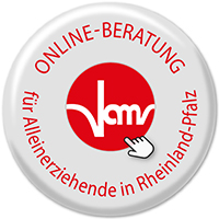 Button - OnlineBeratung VAMV-RLP  |  Quelle: VAMV