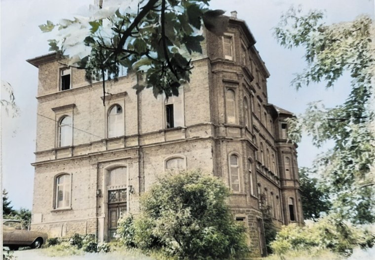 Das Gebäude des ehemaligen Victoria Colleges, ca. 1970.