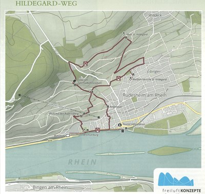 The Rüdesheimer Hildegard way