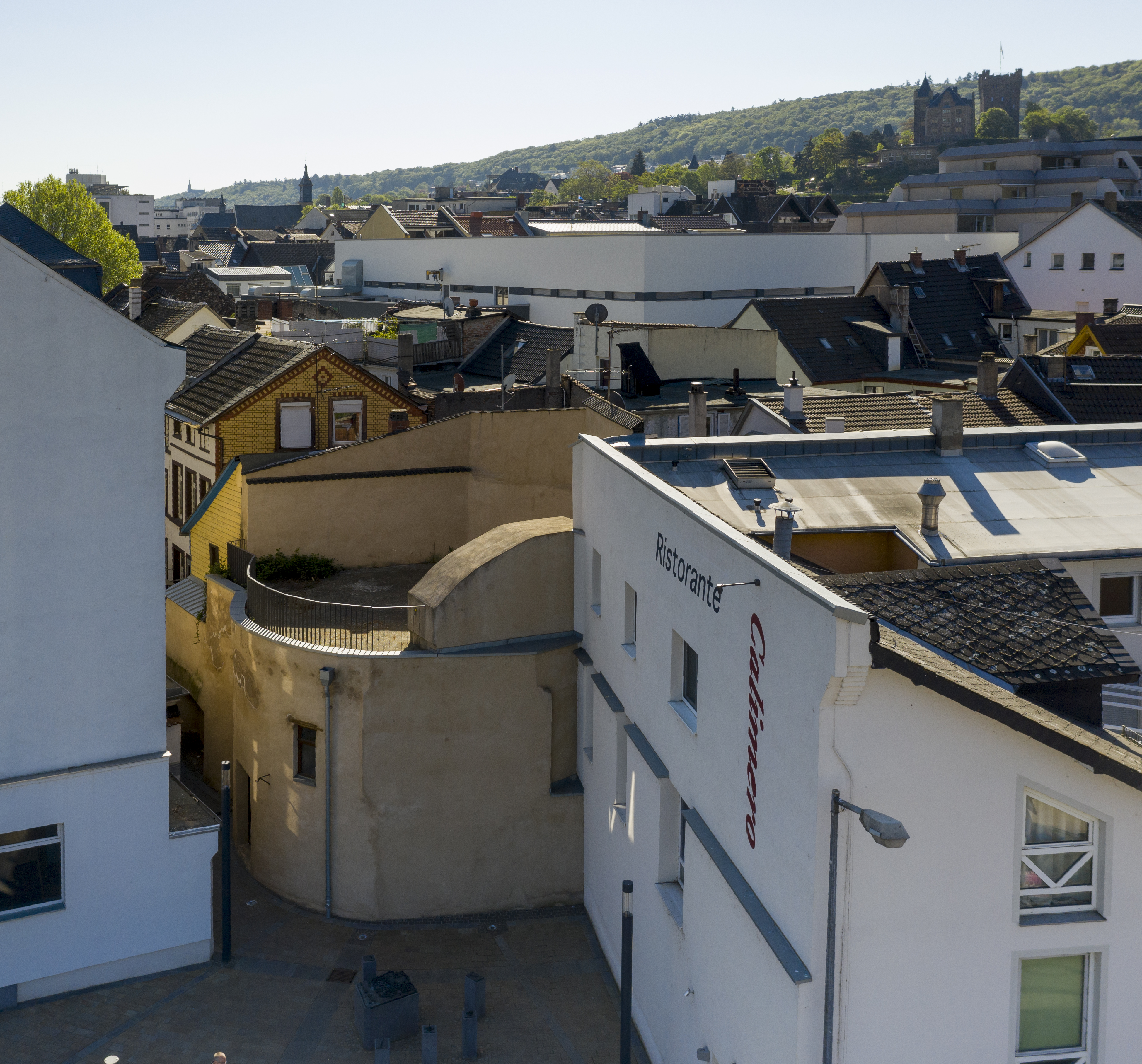 Löhrturm mit Stadttastmodell