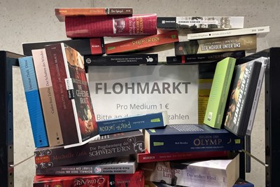 Am 2. März ist wieder Bücherflohmarkt in der Bücherei³.