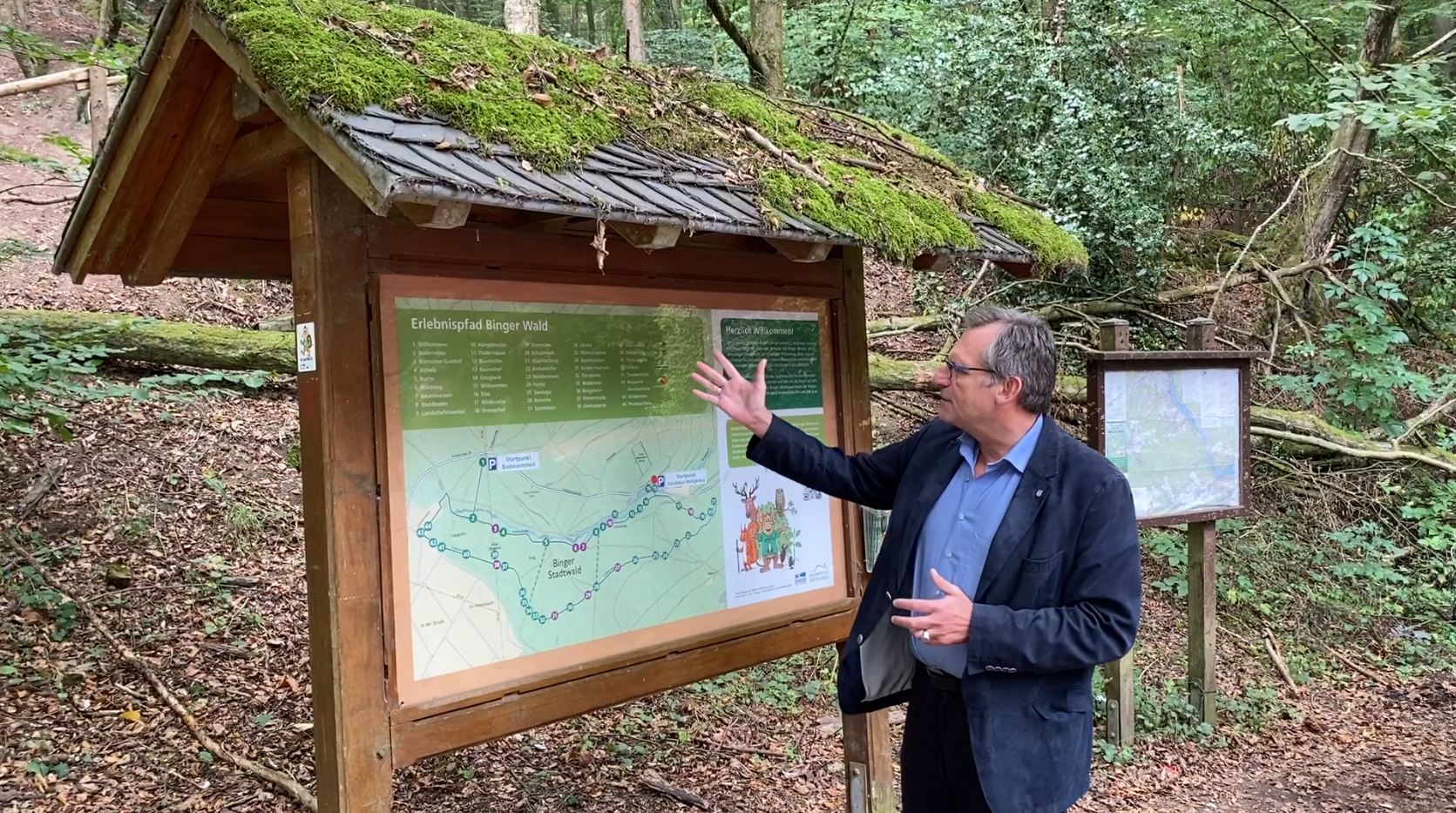 "Genießen Sie unser wunderschönes Naherholungsgebiet Binger Wald"