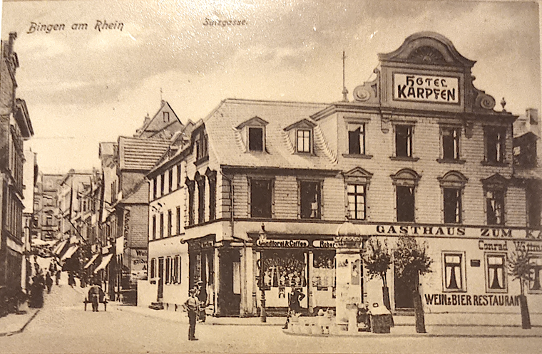 Hotel Karpfen 1909.