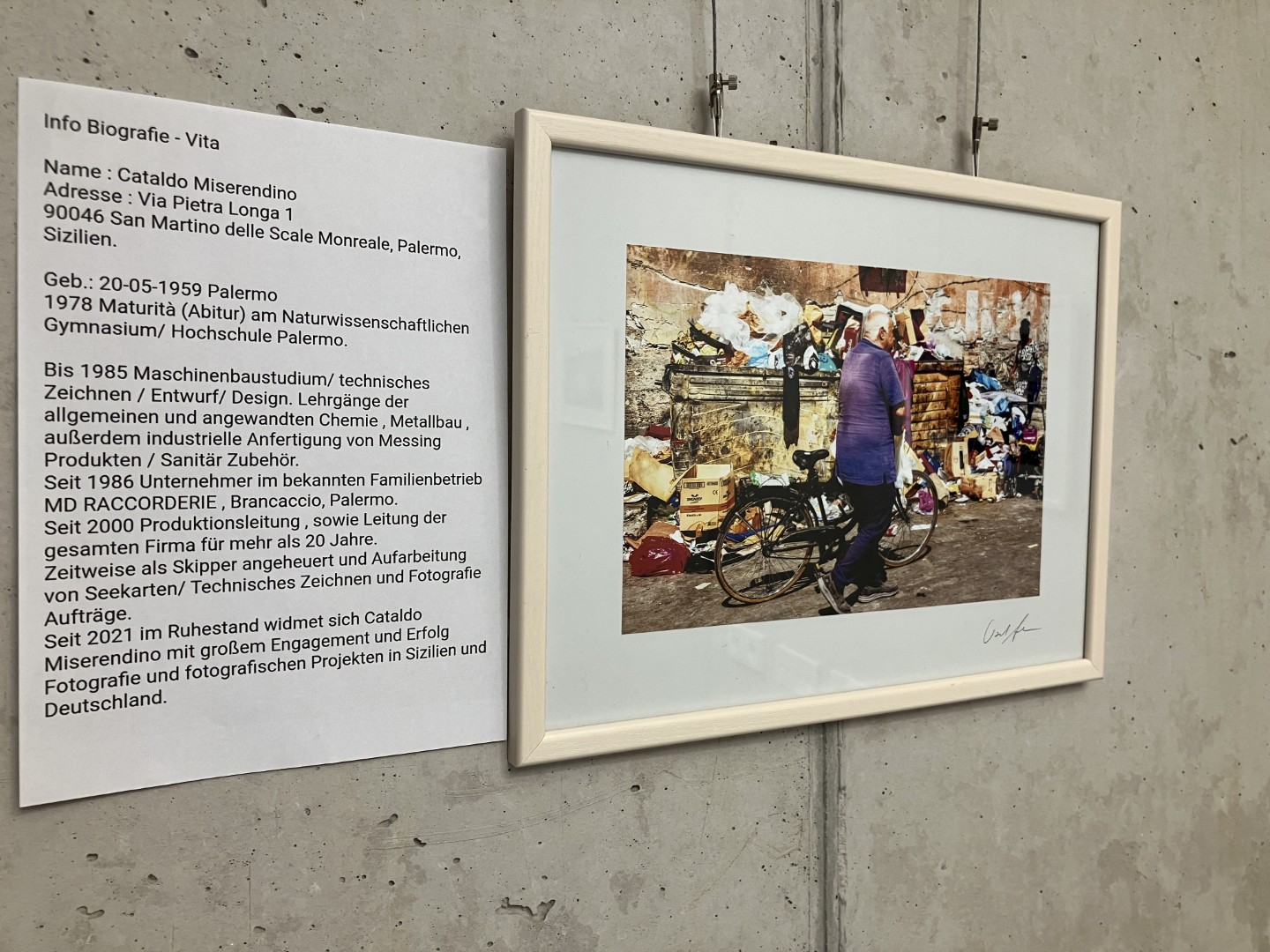 Die Fotografien von Aldo Miserendino vermitteln einen Eindruck des südlichen Italiens.