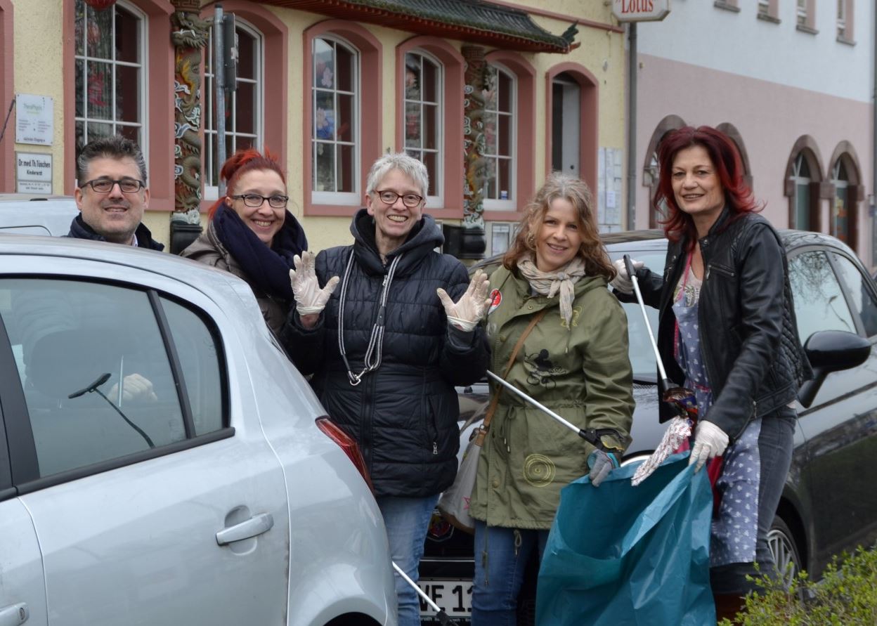 Fleißige Helfer  |  Quelle: Stadt Bingen
