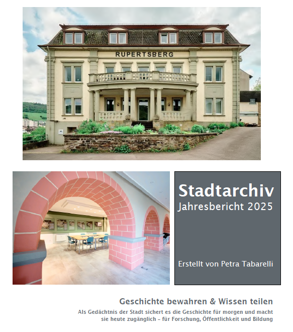 Stadtarchiv Bingen präsentiert seinen Jahresbericht 2025